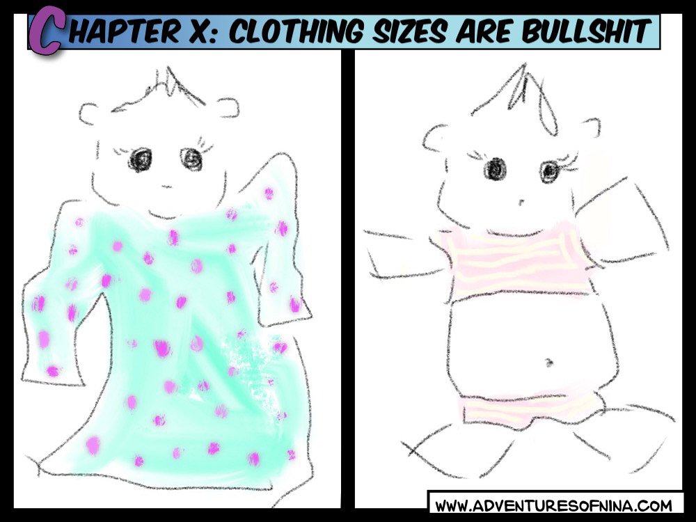 clothing sizes